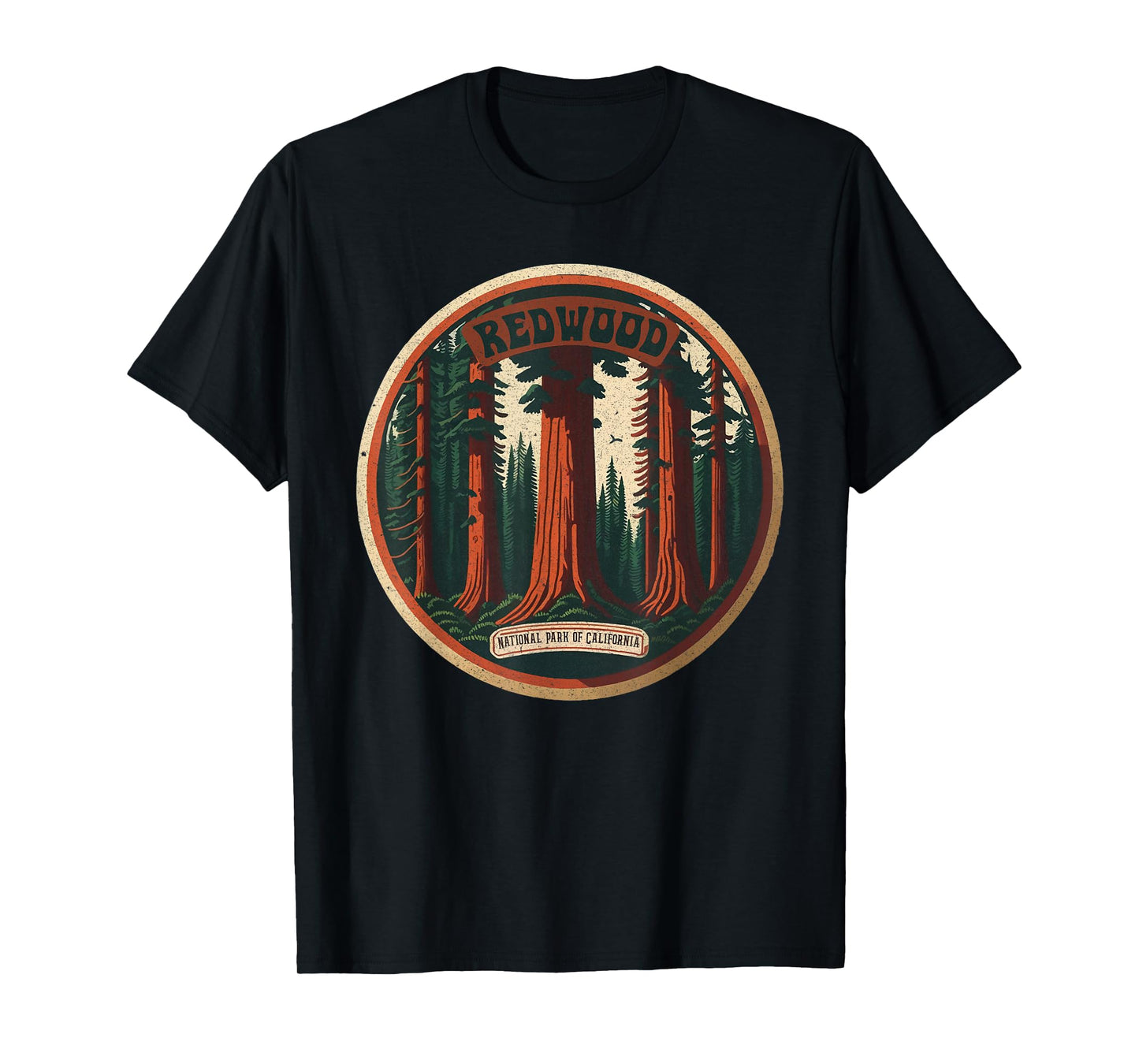 Redwood Humboldt 2025 California National Park Men Women T-Shirt