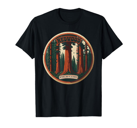 Redwood Humboldt 2025 California National Park Men Women T-Shirt