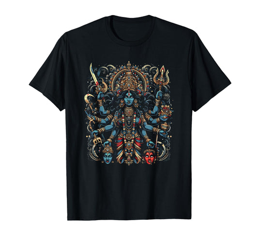 Kali Hindu Goddess Of Death Warrior Mother Fierce T-Shirt