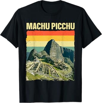 Cool Machu Picchu Art For Men Women Kids Machu Picchu Peru T-Shirt