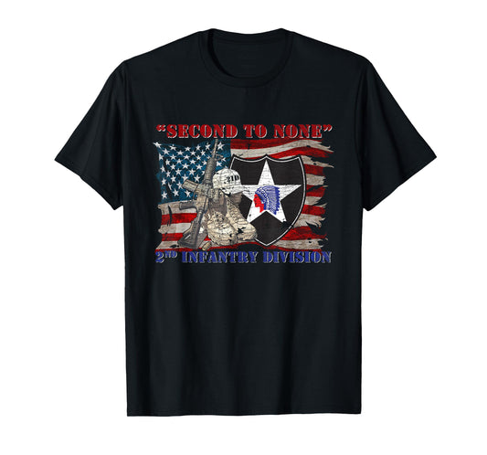 2nd Infantry Division 2nd ID 2ID Camp Humphreys Indianhead T-Shirt