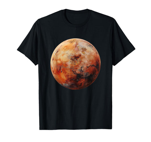 Mars Graphic Space Science T-Shirt
