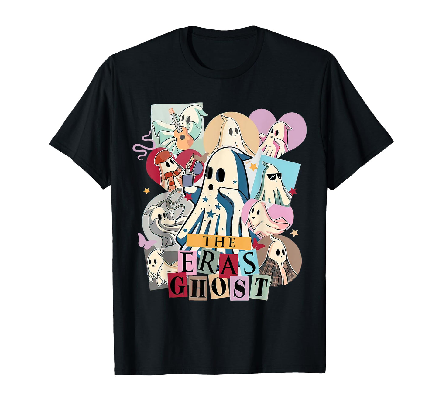 Halloween The Er@s Ghost Tour, Spooky Pumpkin Ghost Tees T-Shirt