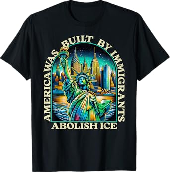 Abolish Ice Protest Resist Support Immigrants No Kings 2.0 T-Shirt