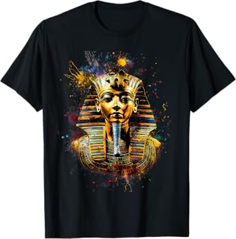 Ancient Egypt Egyptology Tutankhamun Artwork Egypt Mythology T-Shirt