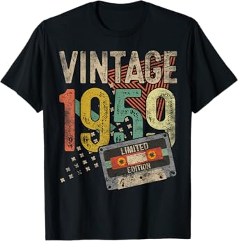 Vintage 1959 66th Birthday Gifts For Men Women 66 Year Old T-Shirt