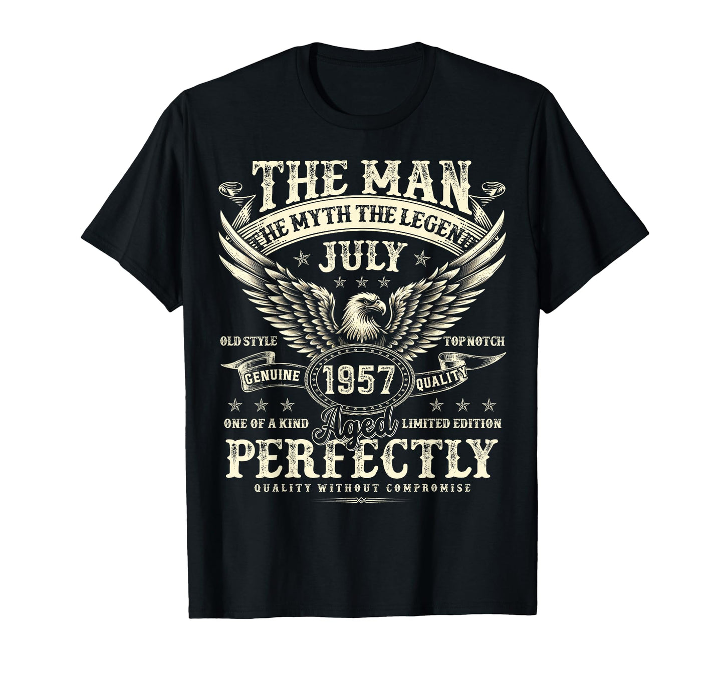 68 Year Old Legend Were Born In July 1957 Birthday Gifts T-Shirt