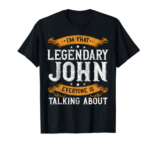 John Personal Name Funny John First Name T-Shirt