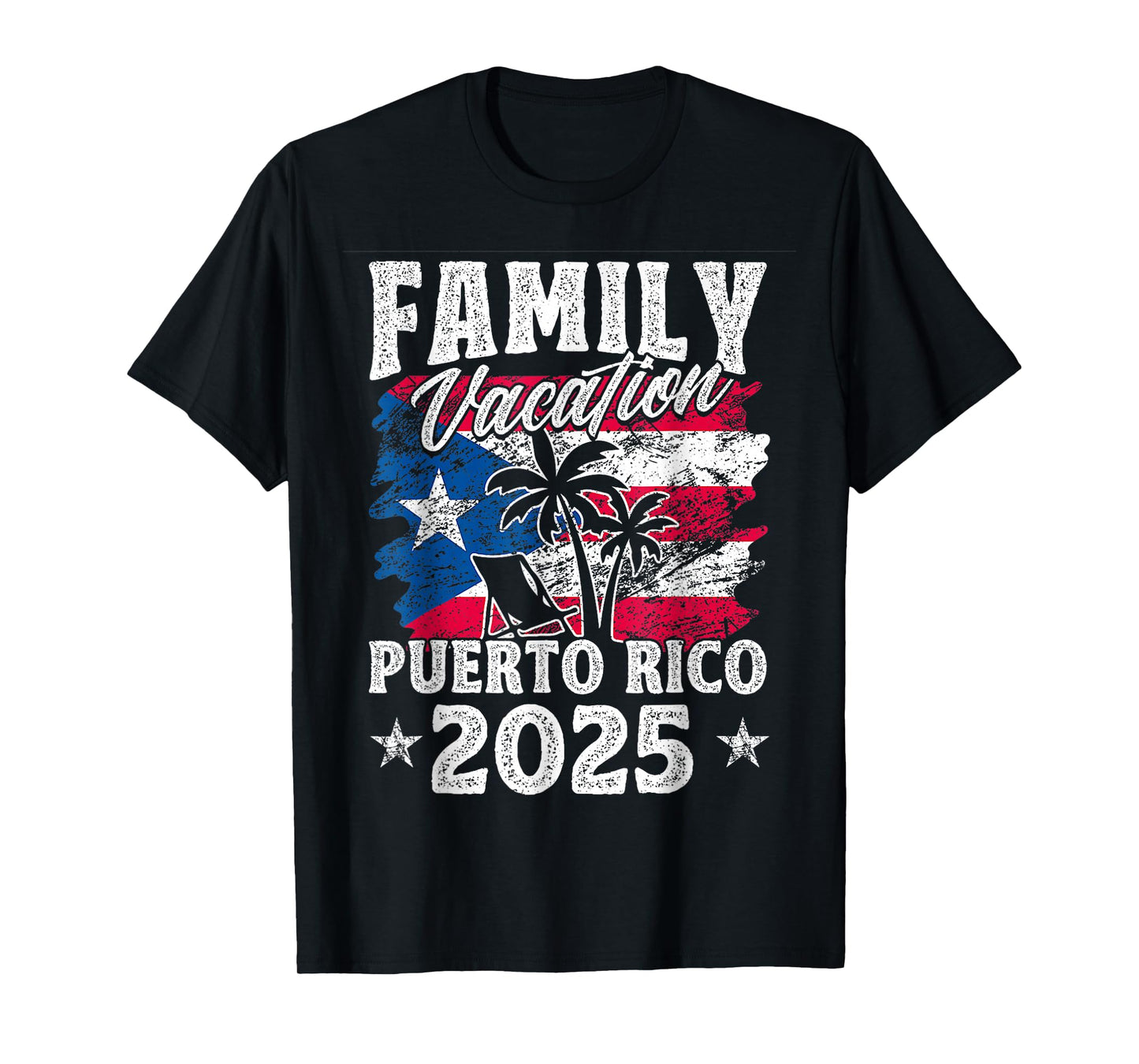 Family Vacation Puerto Rico 2025 Beach Summer Vacation T-Shirt
