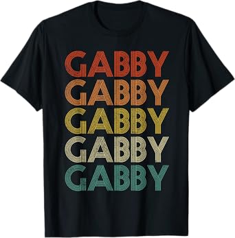 Gabby Retro Vintage T-Shirt