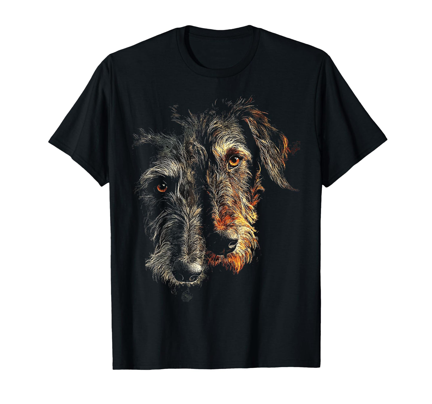 Irish Wolfhound Dog Graphic Pet Illustration Irish Wolfhound T-Shirt