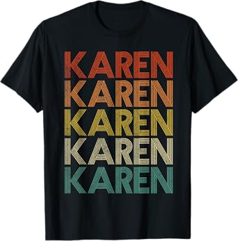 Karen Retro Vintage T-Shirt