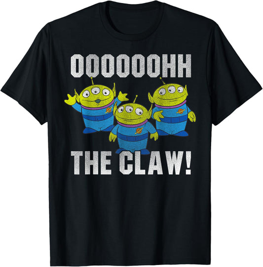 Disney Pixar Toy Story Alien Oooooh The Claw Distressed T-Shirt