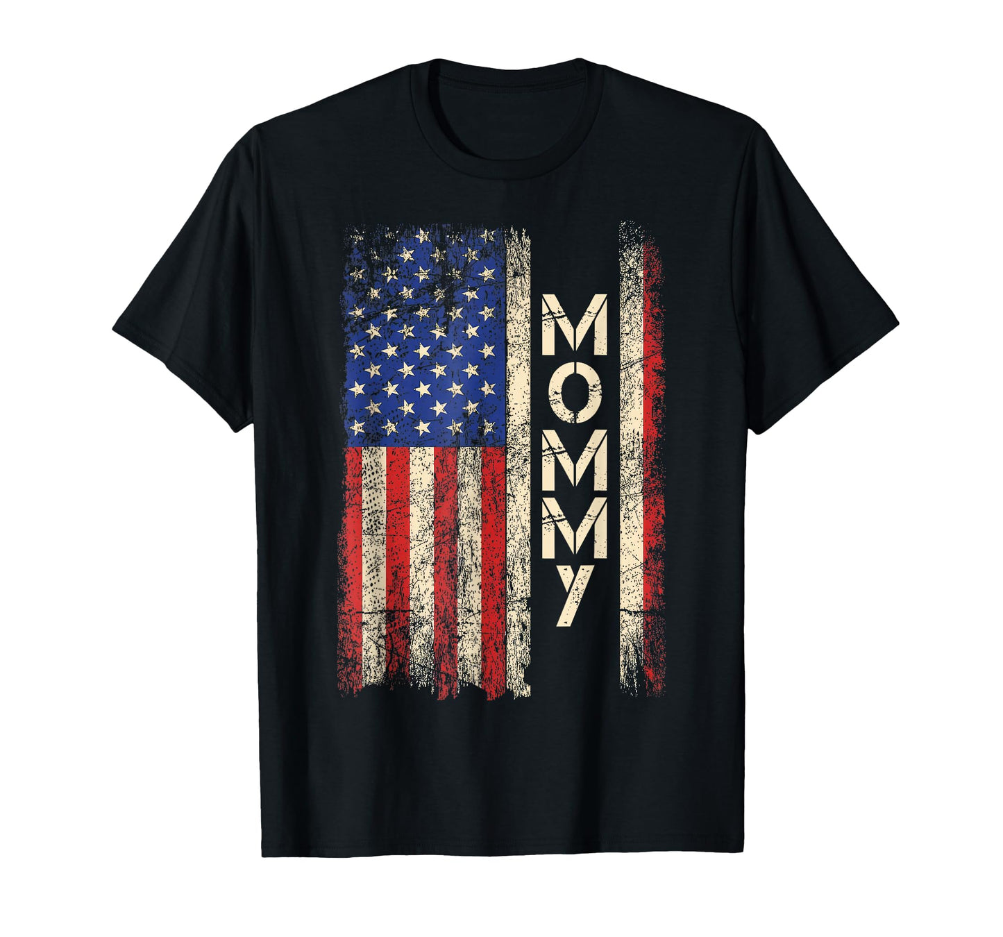 Mommy American Flag Mother's Day For Women T-Shirt