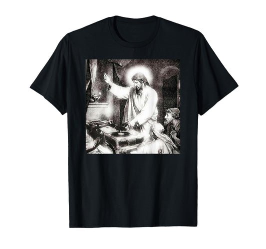 #snirt Techno Buddha Rave Buddha T-Shirt Headphones Buddha T-Shirt
