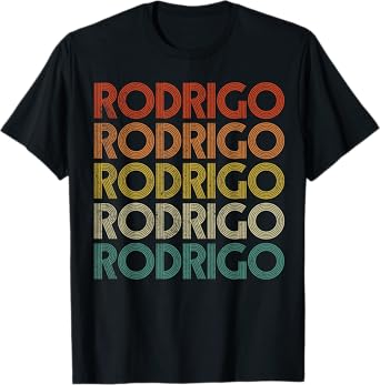 Rodrigo Retro Vintage T-Shirt
