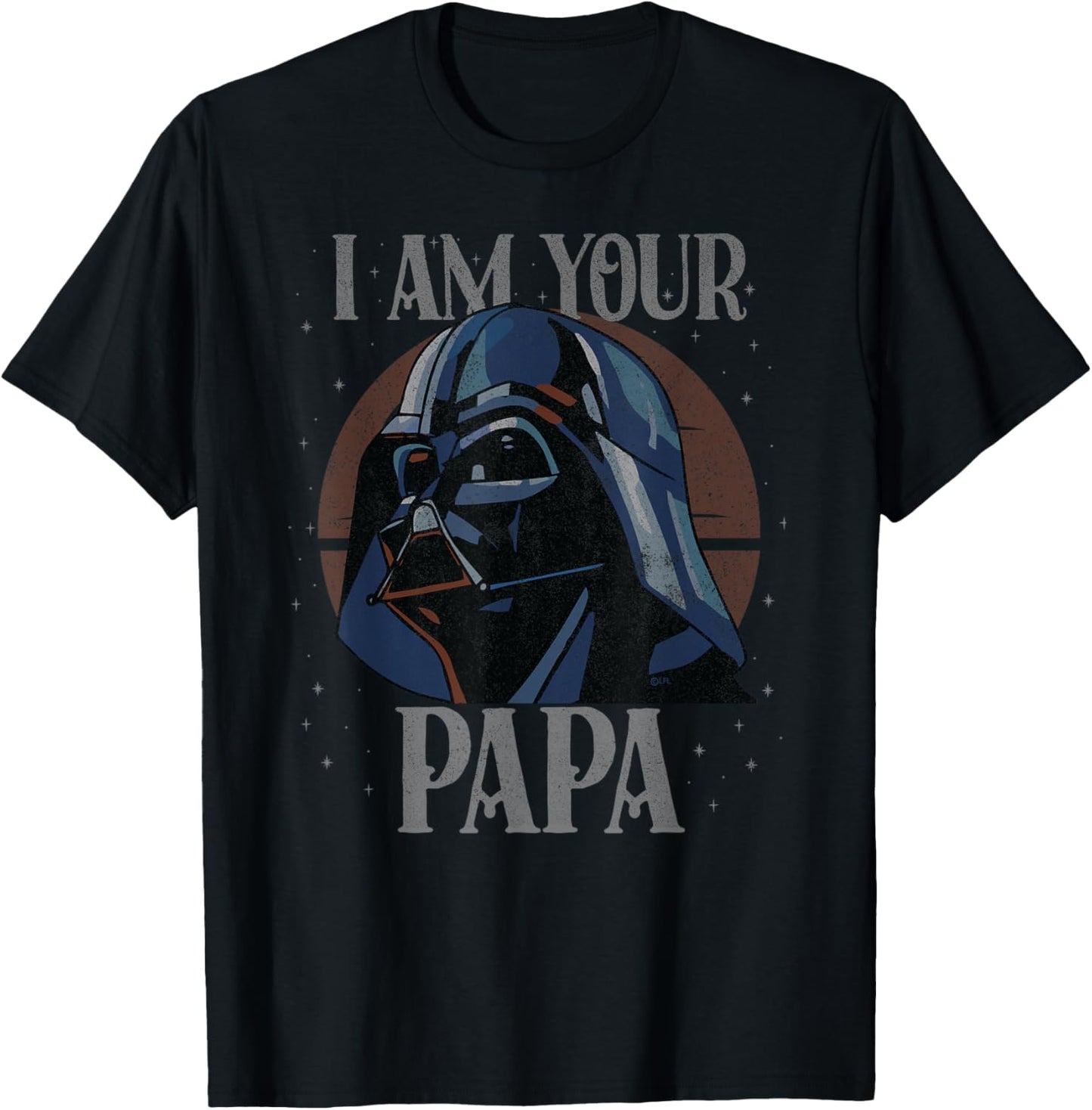 Star Wars Darth Vader I Am Your Papa Retro Father’s Day T-Shirt