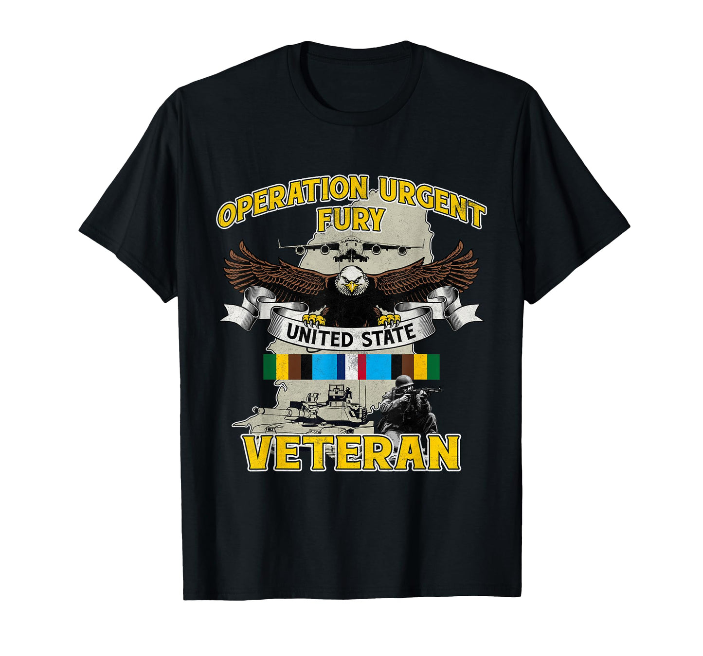Operation Urgent Fury Grenada OUF Veteran Vintage Gifts T-Shirt