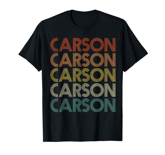 Carson Vintage Retro T-Shirt
