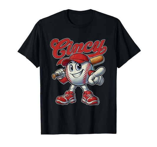 Classic Cincinnati Proud Name Men Women Kids Cincy T-Shirt