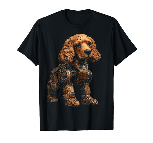 Cocker Spaniel Dog Pet Artwork Blue Eyes Cocker Spaniel T-Shirt for Men Women Kids