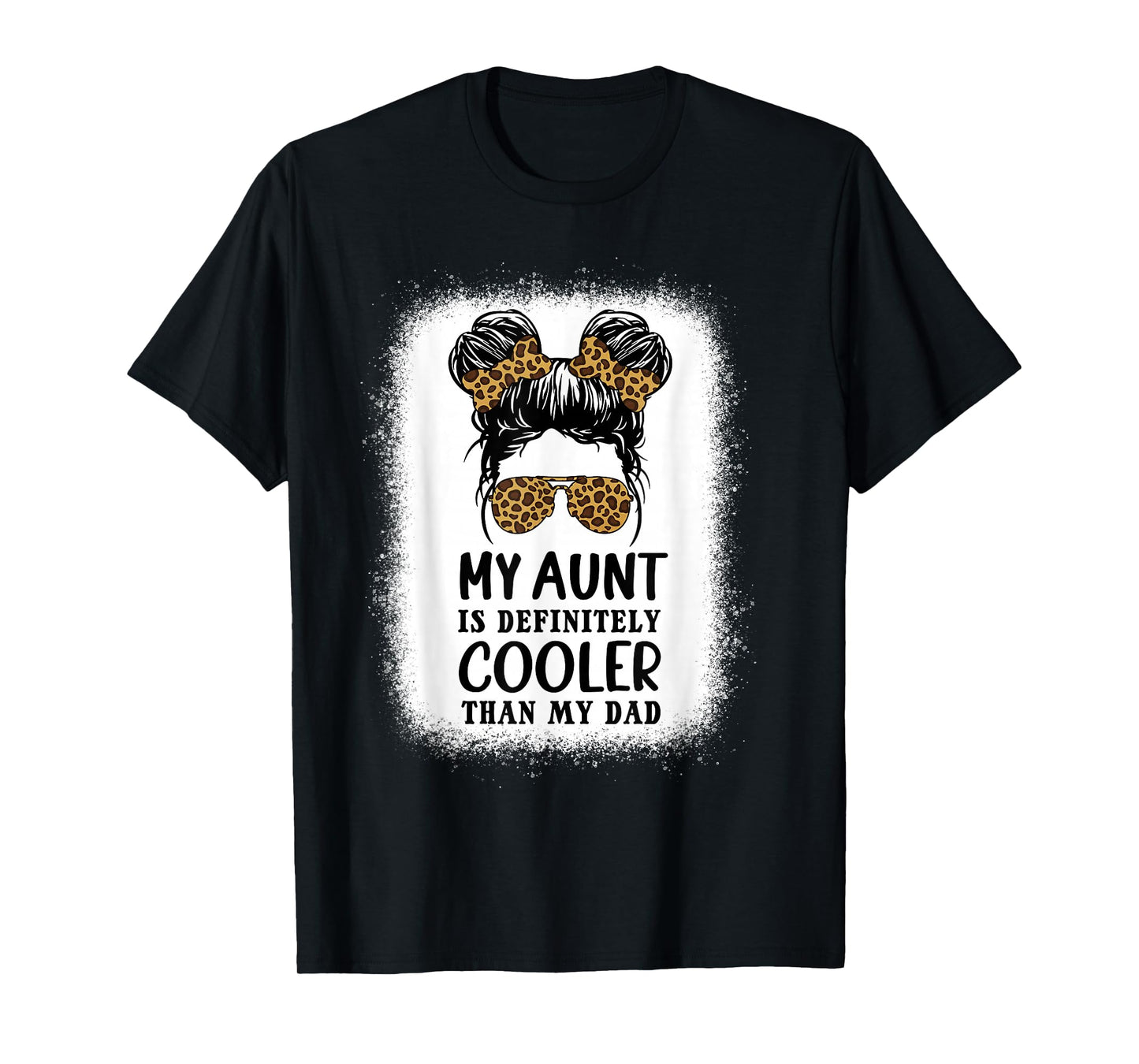 My Aunt Is Definitely Cooler Than My Dad Girls Niece Nephew T-Shirt