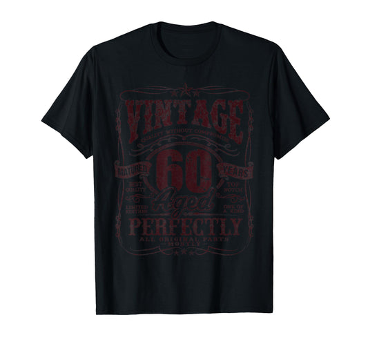 60 Years Old Vintage 1962 Limited Edition 60th Birthday T-Shirt