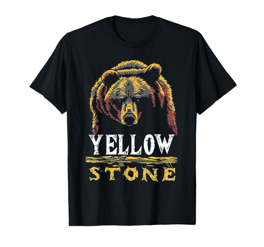 Yellowstone - US National Park Vintage Men Women Kids Retro T-Shirt