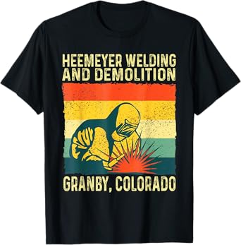 Funny Heemeyer Welding And Demolition Granby Vintage T-Shirt