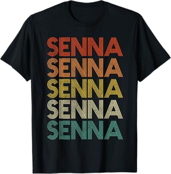 Senna Retro Vintage T-Shirt