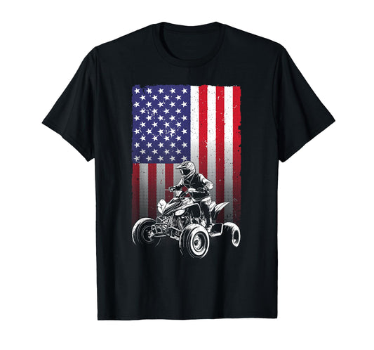 Cool ATV Design For Men Women Off Road Mud Dirt 4 Wheeler T-Shirt