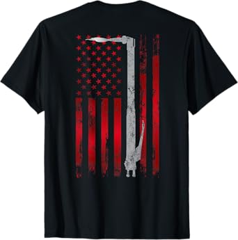 Welding Vintage Patriotic USA American Flag Welder gift T-Shirt