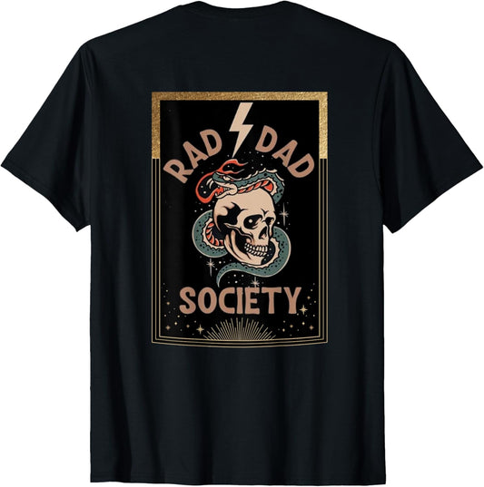 Rad Dad Society , Cool Dad Club, Dad Life Tee, Fathers Day T-Shirt