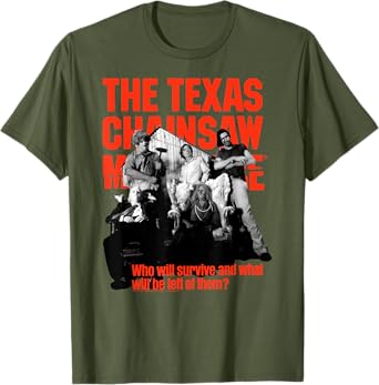 The Texas Chainsaw Massacre Modern Family Portrait Horror T-Shirt
