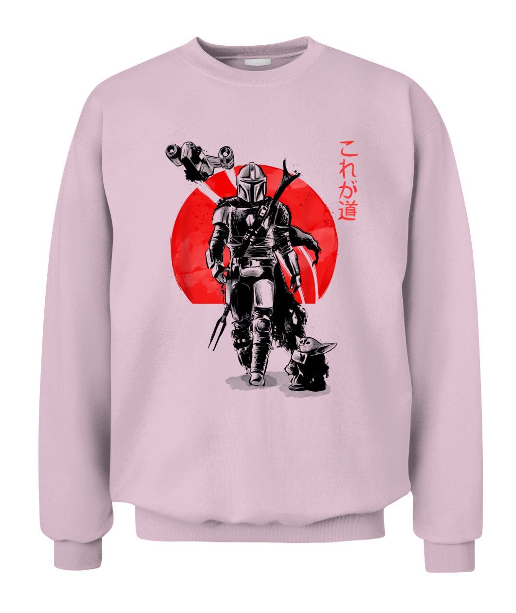 Star Wars The Mandalorian The Child Red Sun Ink Portrait T-Shirt